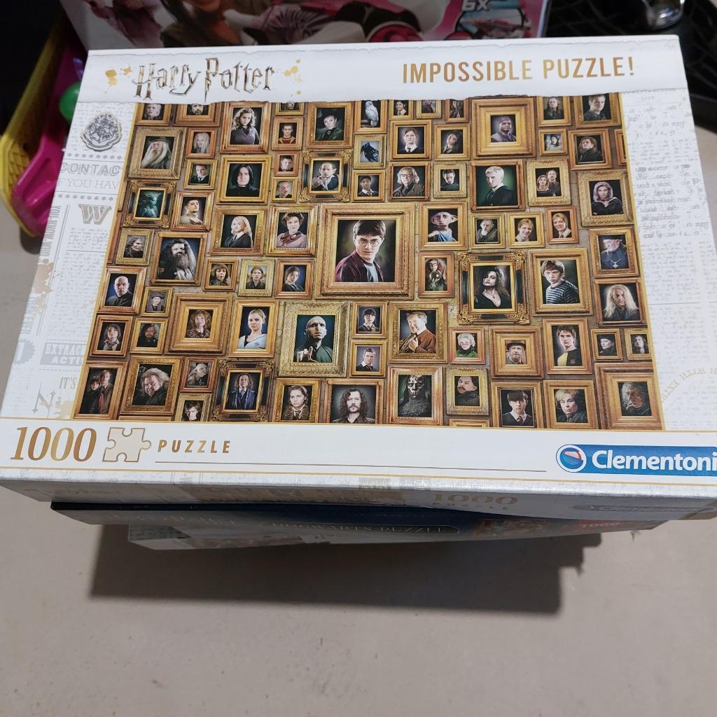 5x Puzzle Harry Potter 1000 pieces - complet, Enlèvement ou Envoi, 500 à 1500 pièces, Comme neuf, Puzzle
