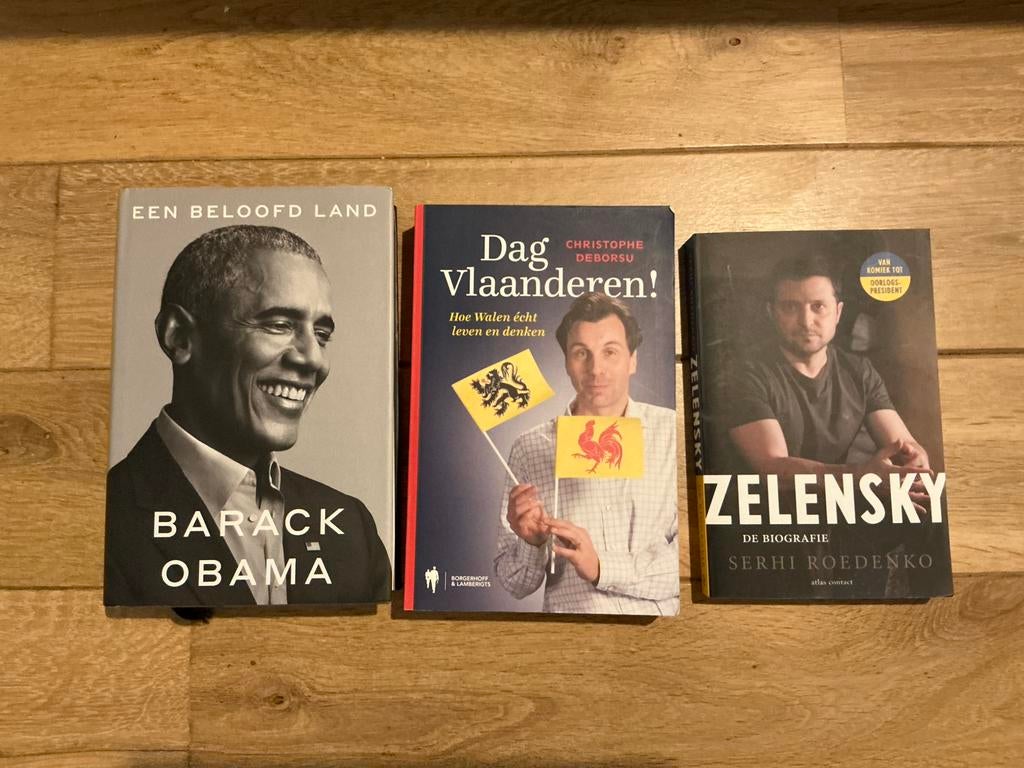 Zelensky nl, dag Vlaanderen nl, Barack Obama nl, Boeken, Ophalen