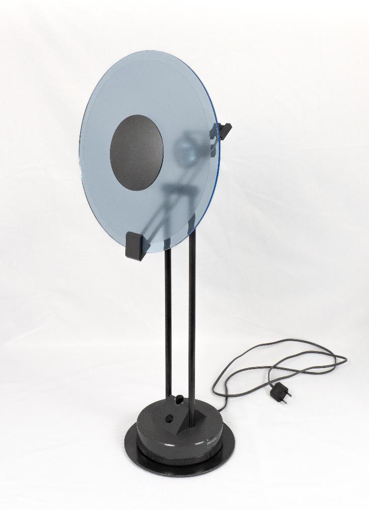 Lampe de table Philips Manhattan par Alfred van Elk (1989), Enlèvement, Comme neuf, Verre, 50 à 75 cm