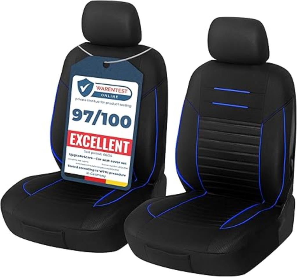 Autostoelhoezen universeel |  zwart & blauw set 🚗, Auto-onderdelen, Interieur en Bekleding, Alfa Romeo, Audi, BMW, Citroën, Fiat