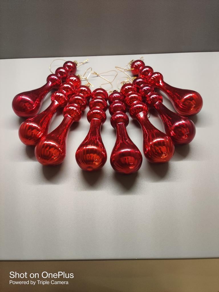 Glazen hangers voor in de kerstboom, Ophalen