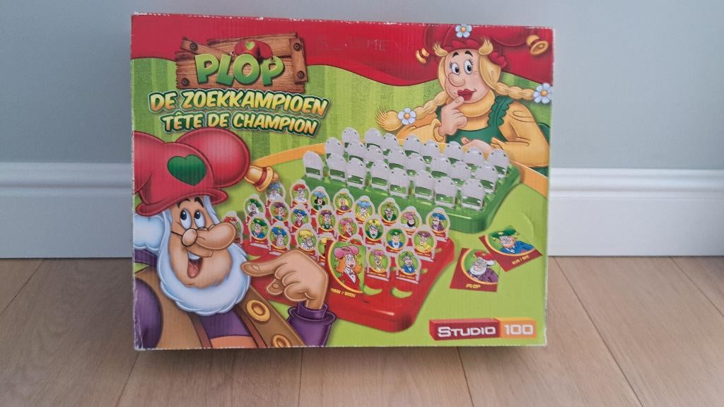 Plop De Zoekkampioen / Wie Is Het, Een of twee spelers, Ophalen, Gebruikt, Studio 100