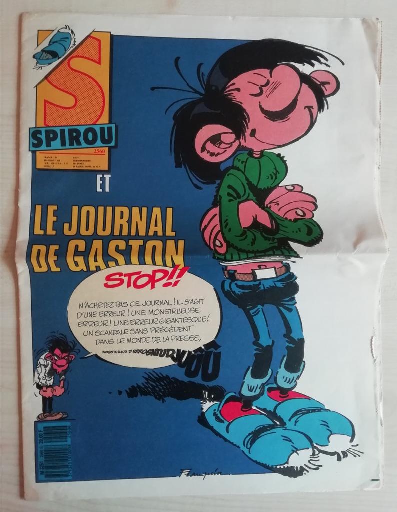 Le Journal de Gaston - Supplément Spirou n. 2560 (1987), Enlèvement