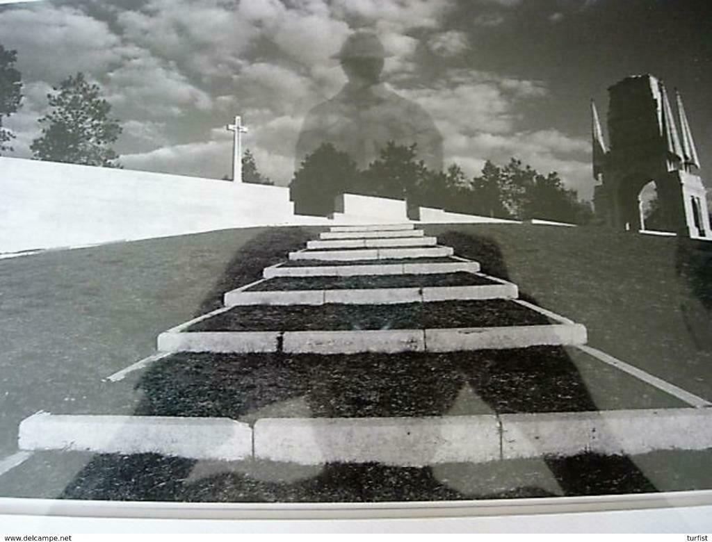 Kunstfoto Canadees kerkhof 14/18 In gekaderd, Antiek en Kunst, Ophalen of Verzenden