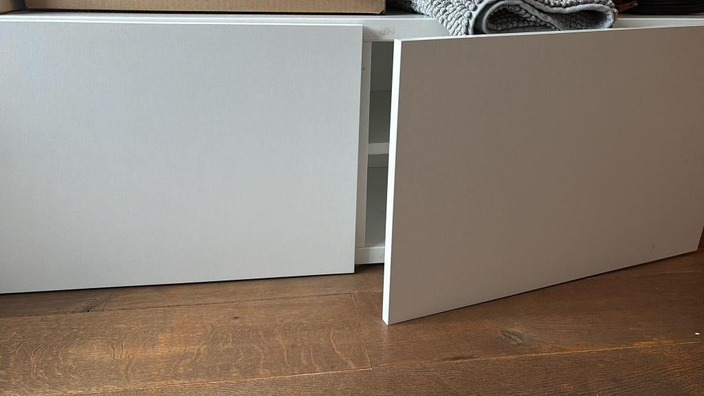 2 kasten ikea Besta, Ophalen, Gebruikt, 100 tot 150 cm, Minder dan 100 cm
