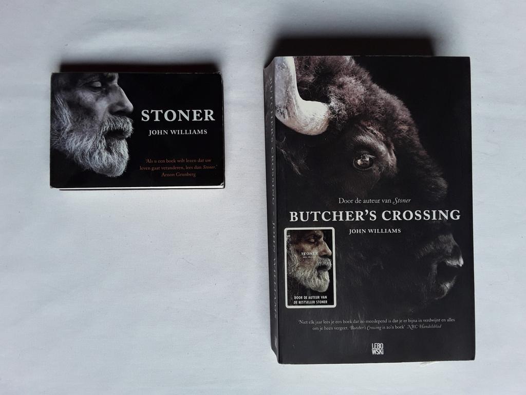 John Williams: Stoner + Butcher's crossing, Boeken, Ophalen of Verzenden, Zo goed als nieuw
