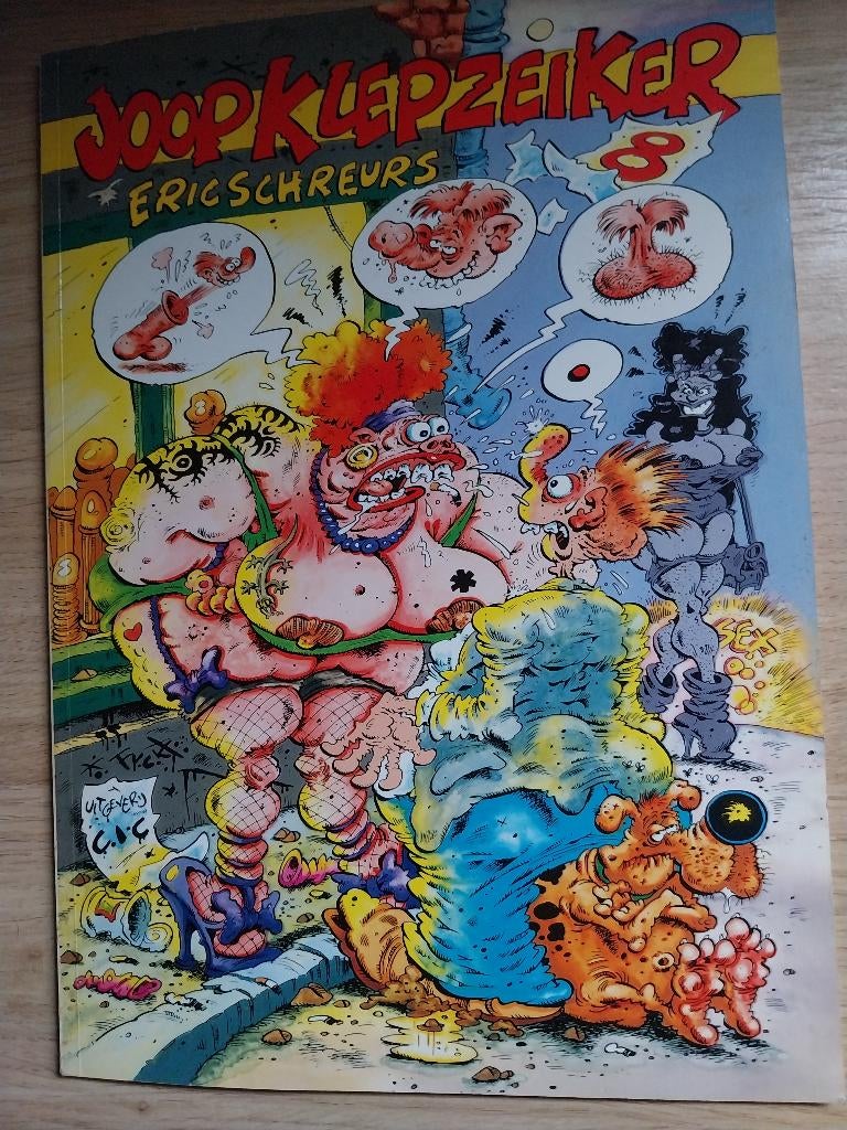 strip Joop Klepzeiker - Deel 8, Boeken, Gelezen, Eén stripboek, Ophalen of Verzenden, Schreurs