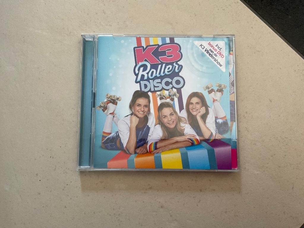 CD K3 Roller Disco + dvd Vlindershow Studio 100, Ophalen of Verzenden, Gebruikt