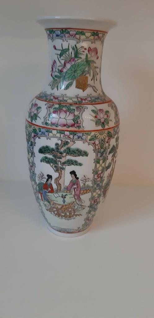 Vase chinois, intact, H 32 cm, Enlèvement