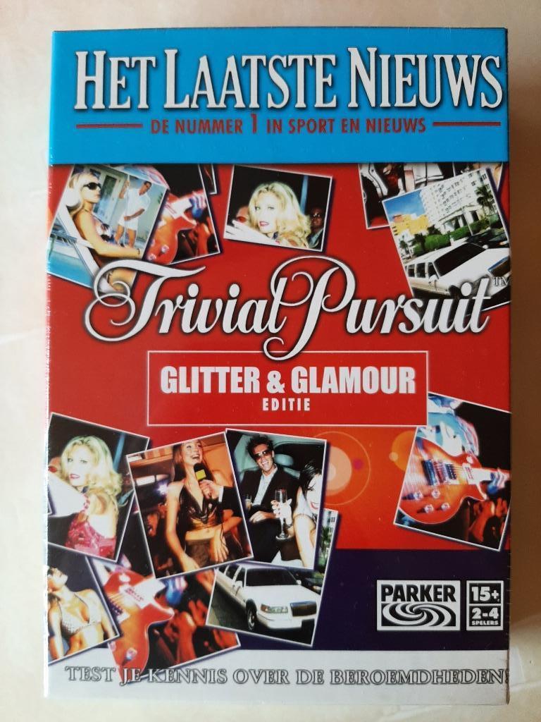 Reisspel Trivial Pursuit Glitter&Glamour, Kinderen en Baby's, Speelgoed | Educatief en Creatief, Ophalen, Nieuw, Ontdekken
