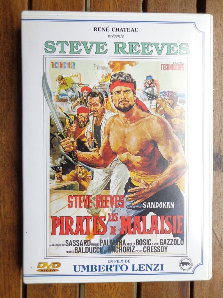 )))  Les Pirates de Malaisie  //  Steve Reeves   (((, Tous les âges, Enlèvement ou Envoi, Comme neuf