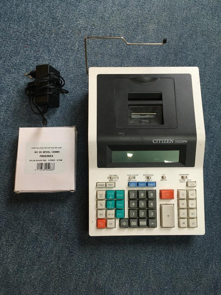 Calculatrice Citizen 350DPA, Enlèvement ou Envoi, Utilisé
