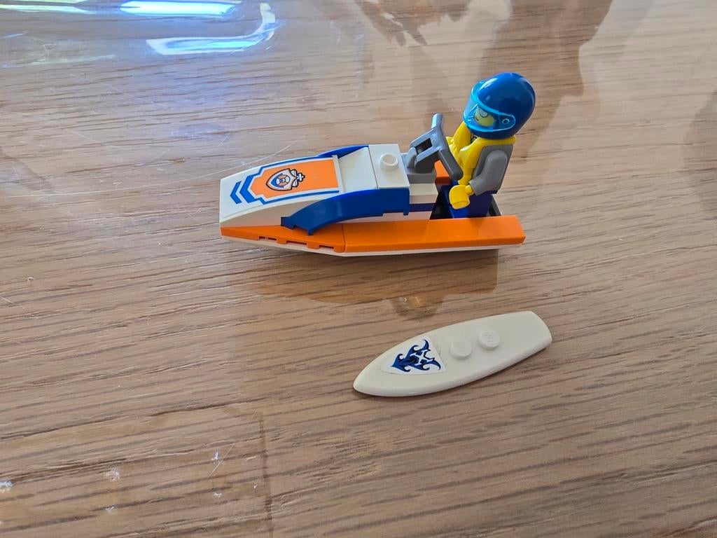 Lego 60011 Surfer Rescue, Ophalen of Verzenden, Zo goed als nieuw, Complete set, Lego