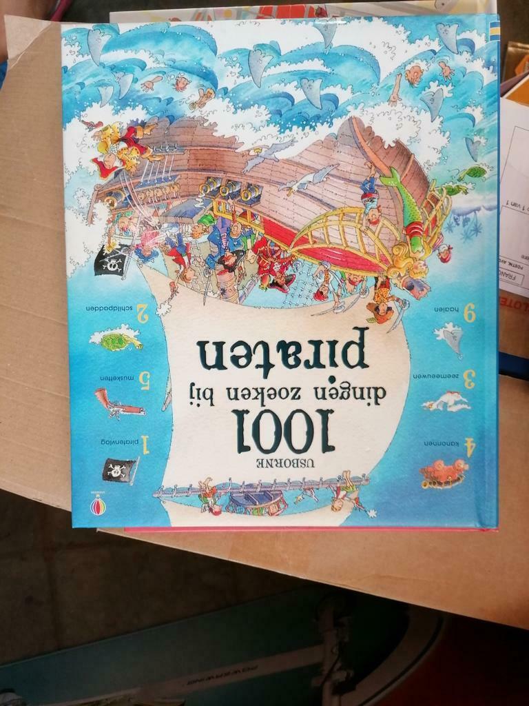 Zoekboek piraten zoek boek, Ophalen of Verzenden, Zo goed als nieuw