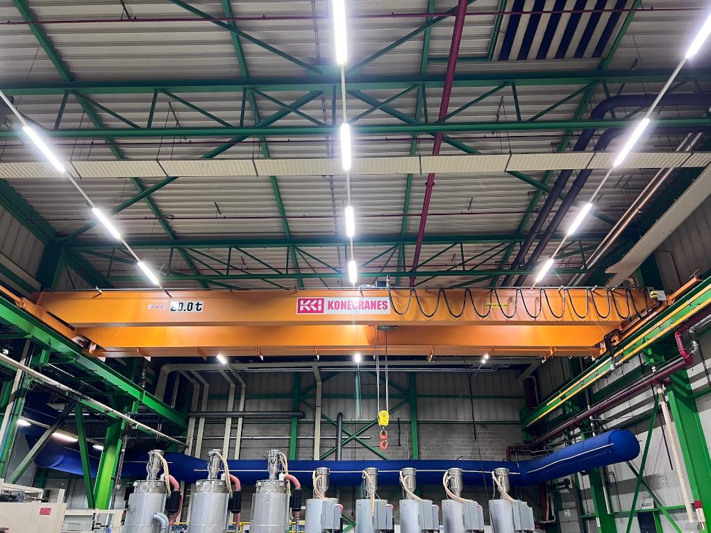 Rolbrug Konecranes / 18.800 mm / 20 ton / 2006 / Rab, Doe-het-zelf en Bouw, Ophalen, Gebruikt, Elektrisch