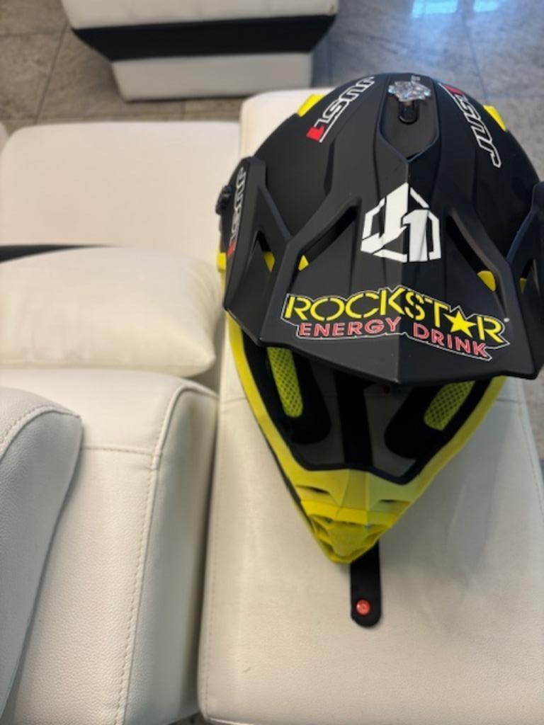 Just 1- Rockstar MIPS helm large, Fietsen en Brommers, Fietsaccessoires | Fietshelmen, Ophalen, Zo goed als nieuw
