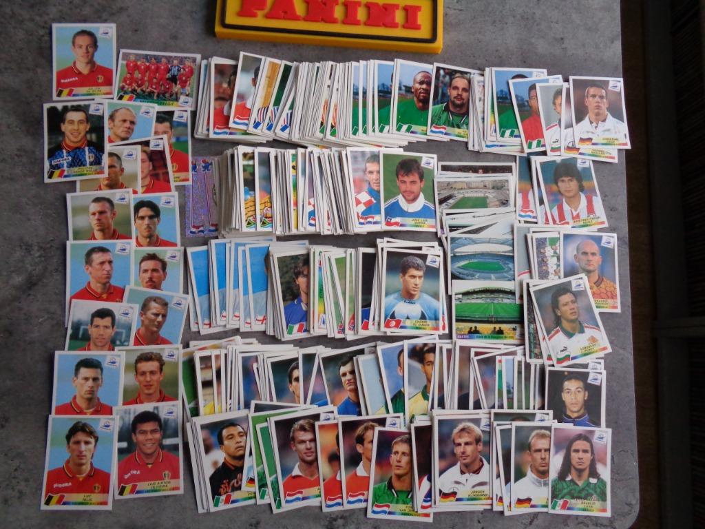 PANINI VOETBAL STICKERS WORLD CUP FRANCE 98 464X 1998, Verzenden, Zo goed als nieuw