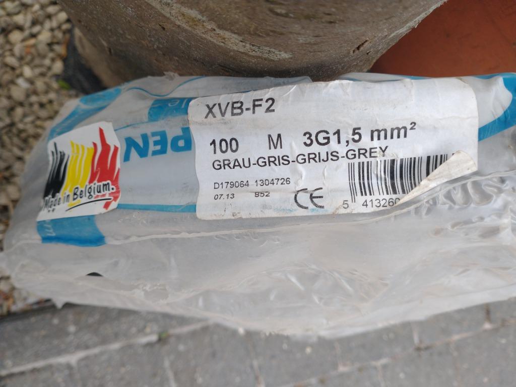 Diverse kabels Xvb, geribbeld, coax, svv, cat5e, Ophalen, Nieuw, Kabel of Snoer