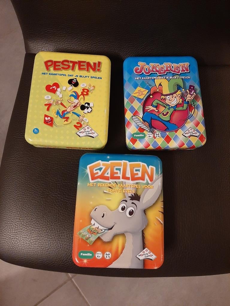 Kaartspel Pesten, Jokeren en Ezelen, Ophalen, Zo goed als nieuw