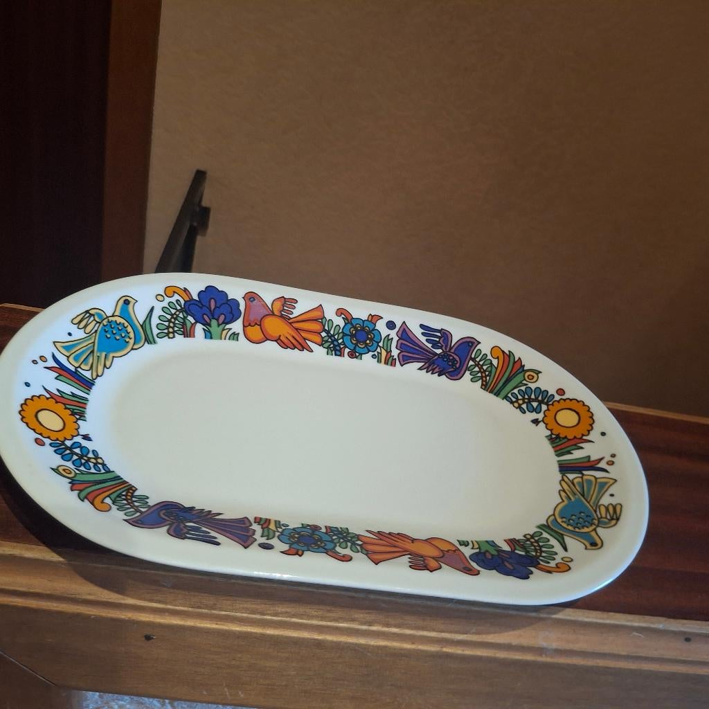 Villeroy & Boch Acapulco ovale schaal 25 cm, Antiek en Kunst, Ophalen of Verzenden