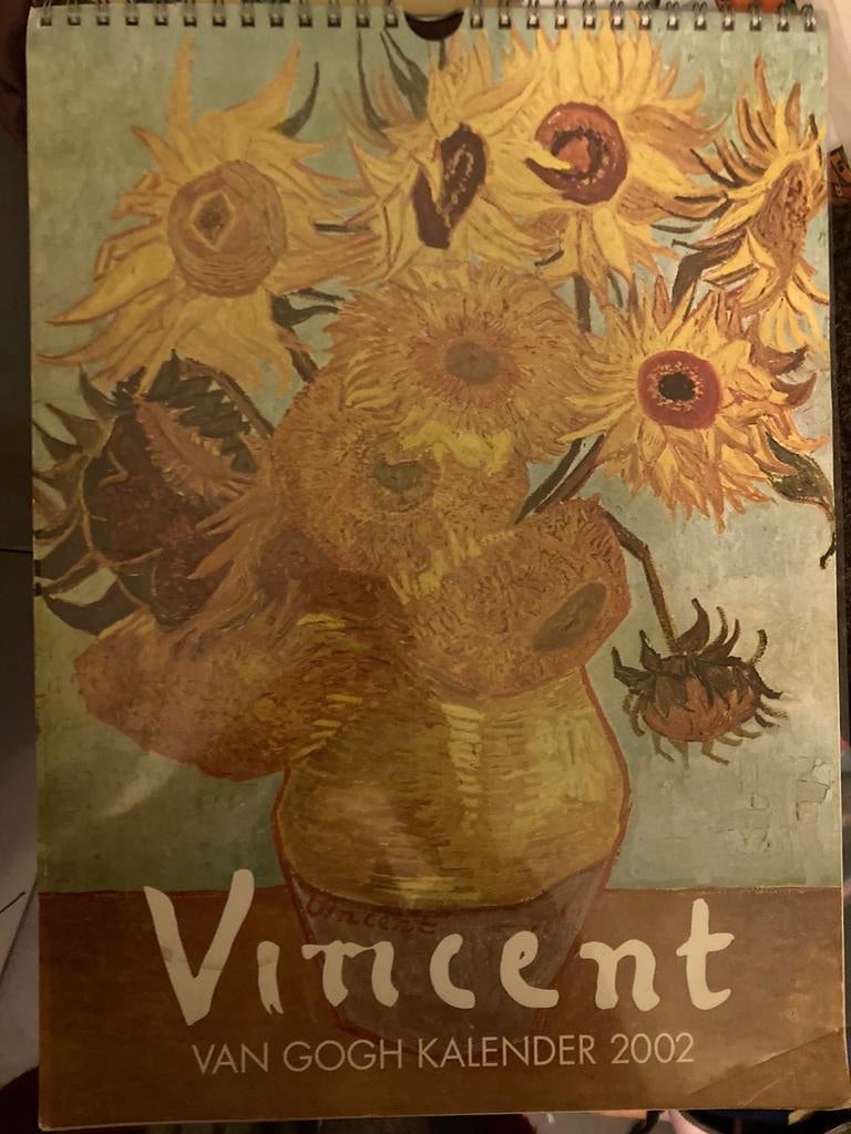 Van gogh kalender, Ophalen of Verzenden, Gebruikt