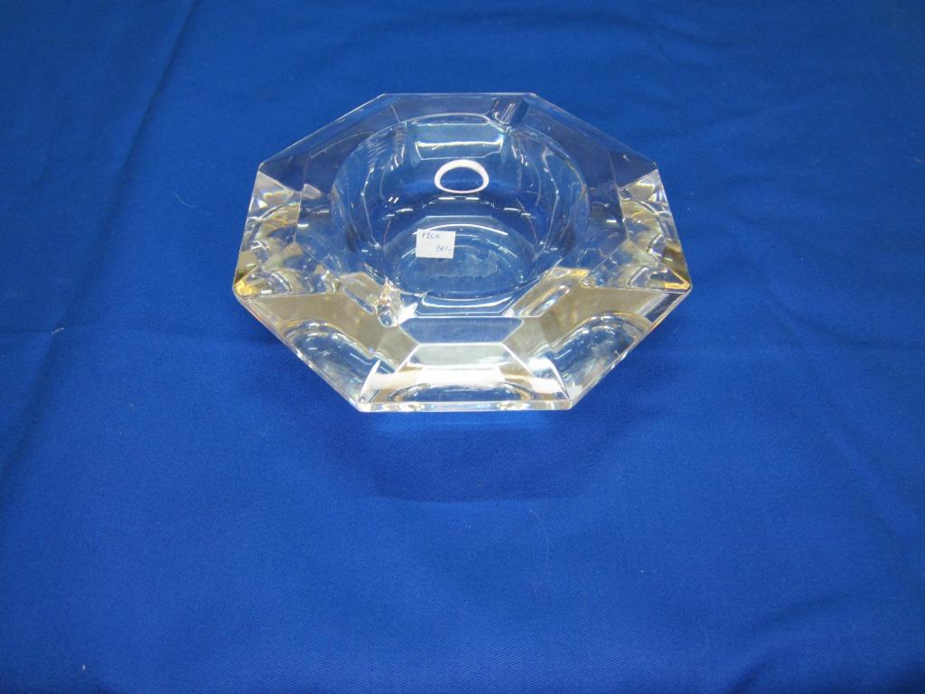 un cendrier cristal VSL diamond vintage, Enlèvement ou Envoi