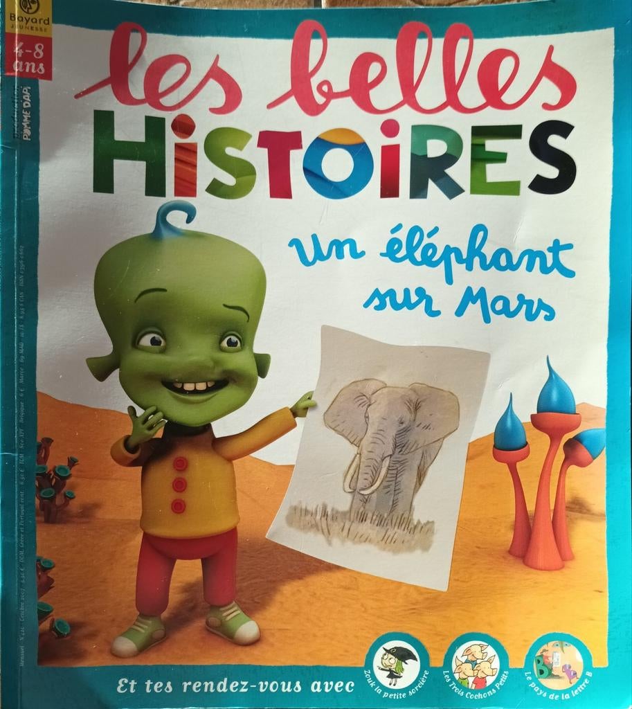 Un éléphant sur Mars - Patricia Berreby, Neuf, Garçon ou Fille, Enlèvement ou Envoi, Fiction général