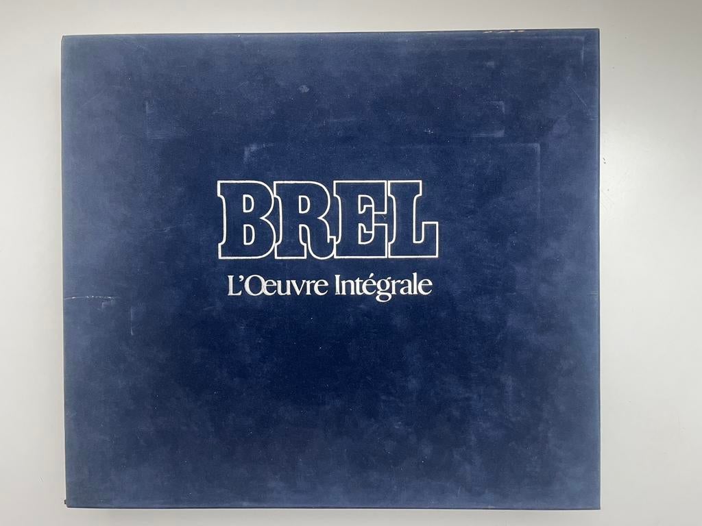 Vinylpaten Jacques Brel l’oeuvre integrale, Ophalen of Verzenden, 12 inch, Overige genres