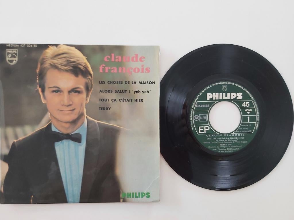 Claude François - De dingen in het huis, Ophalen of Verzenden, Zo goed als nieuw