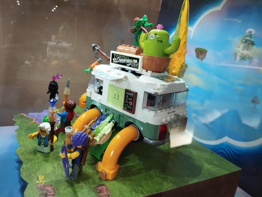 LEGO vitrine Dreamzzz 71456 mevrouw Castillo 36X36, Ophalen, Zo goed als nieuw, Complete set, Lego