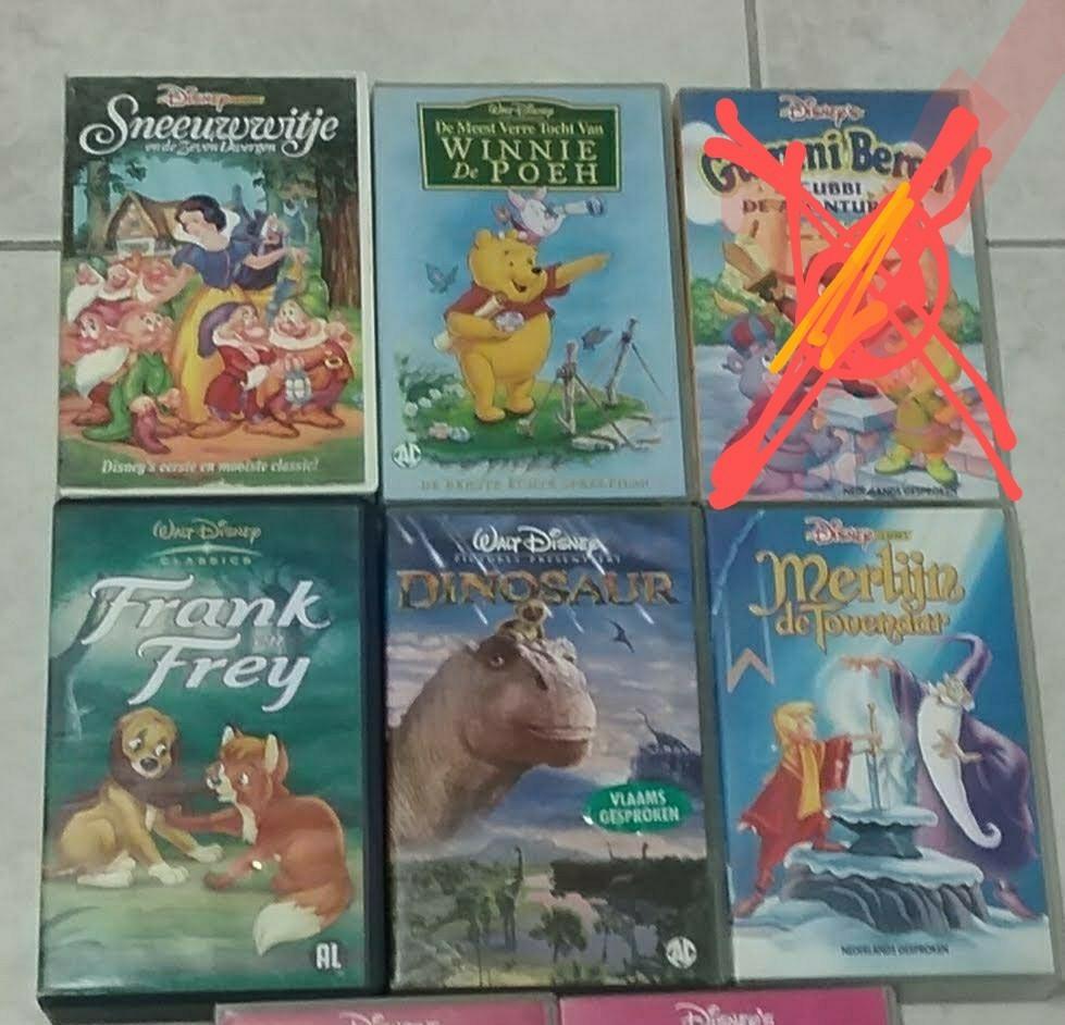 Walt Disney kinderfilms, Cd's en Dvd's, Ophalen of Verzenden, Zo goed als nieuw