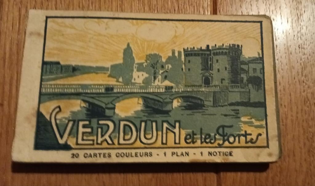 Kleurenkaarten van Verdun en zijn forten, Ophalen