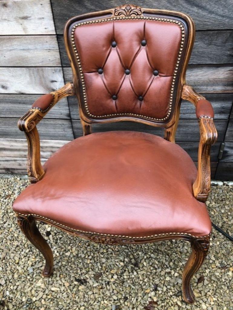Assise Crapaud, cuir, Moins de 75 cm, Enlèvement ou Envoi, Moins de 150 cm, Banc droit