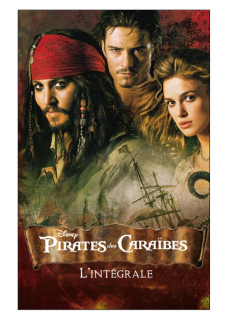 Livre "Pirates des Caraïbes", Enlèvement, Neuf, Walt Disney Company