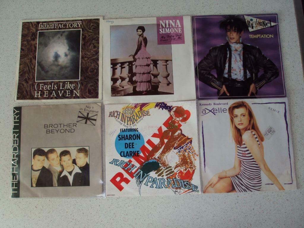 Lot 16 van 6 Singeltjes van "Fiction Factory, Nina Simone, Ophalen of Verzenden, Pop, Single