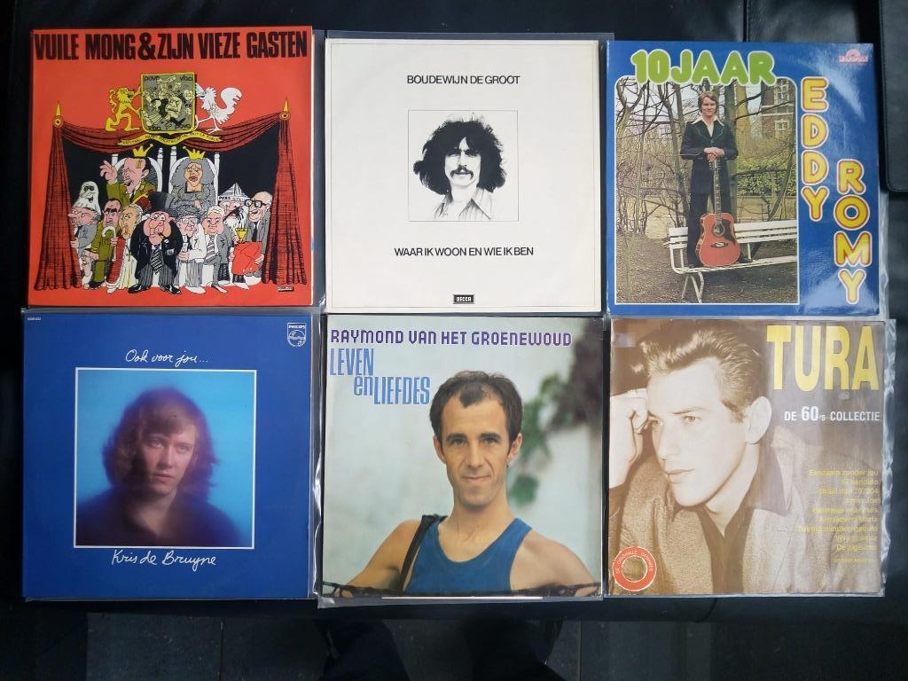 LOT 6=6 LP/VINYL + extra7"Kleinkunst / NU SOLDEN of BIEDEN, Ophalen of Verzenden, Gebruikt, 12 inch