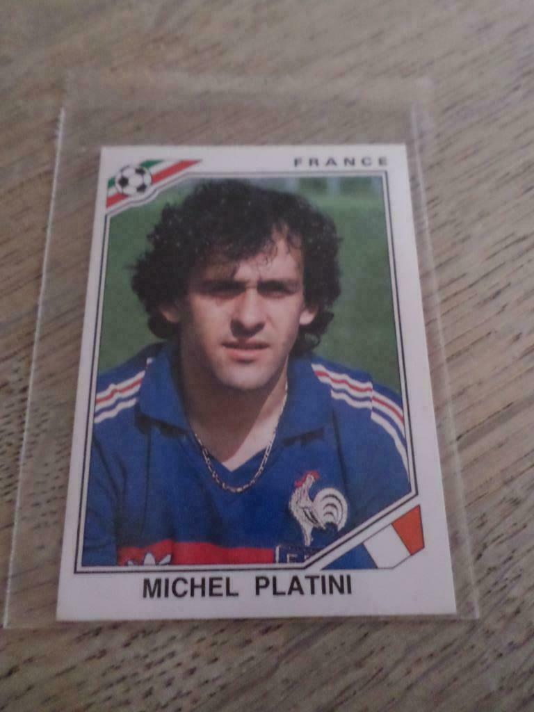 Michel PLATINI (Frankrijk) WK 86 Mexico nº175., Verzamelen, Ophalen of Verzenden, Nieuw, Sport