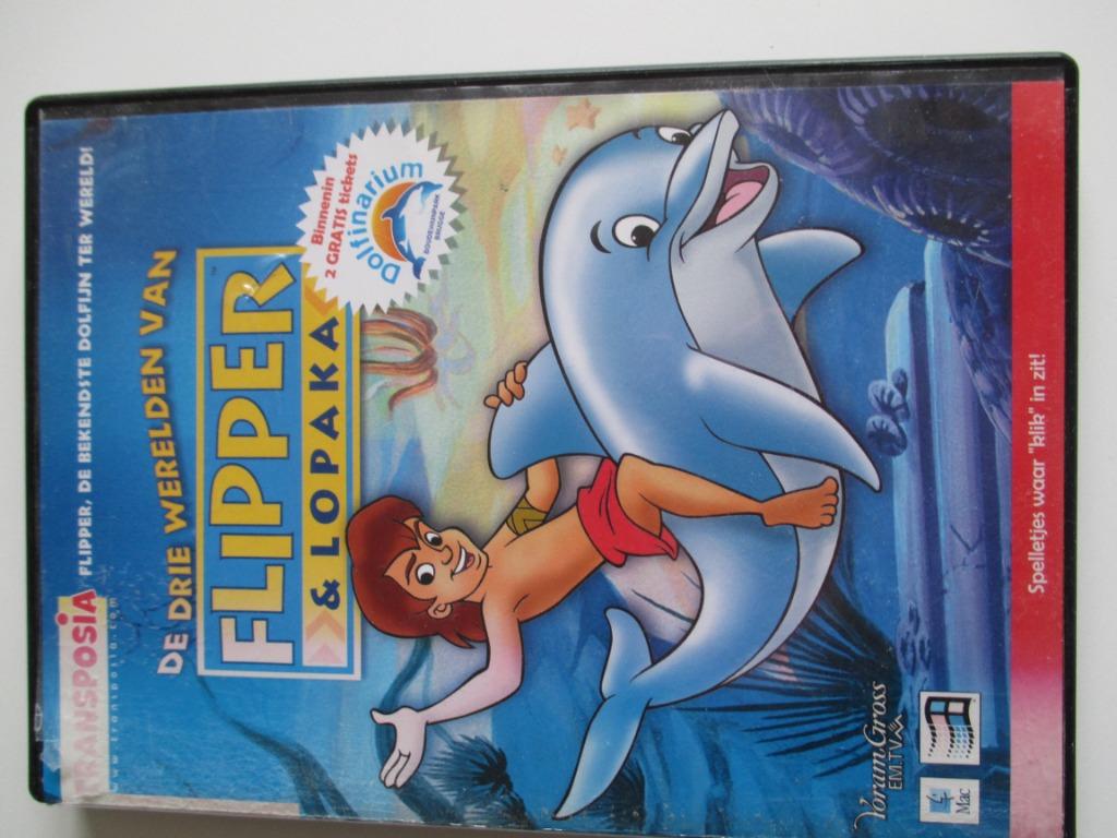 De Drie werelden van Flipper & Lopaka, Games en Spelcomputers, Verzenden, Gebruikt