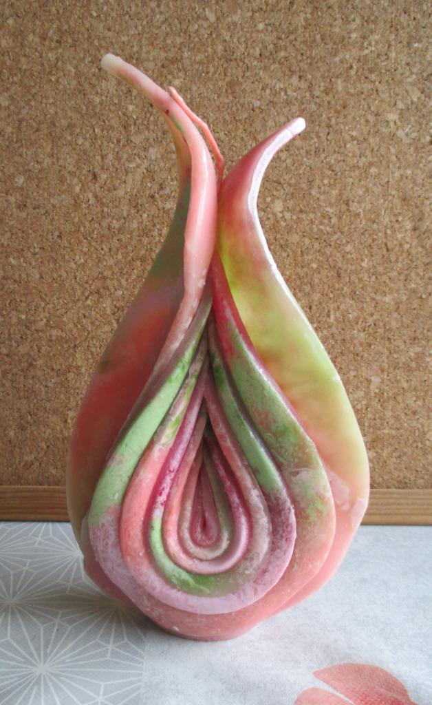 kaars roze, Ophalen of Verzenden, Nieuw, Kaars