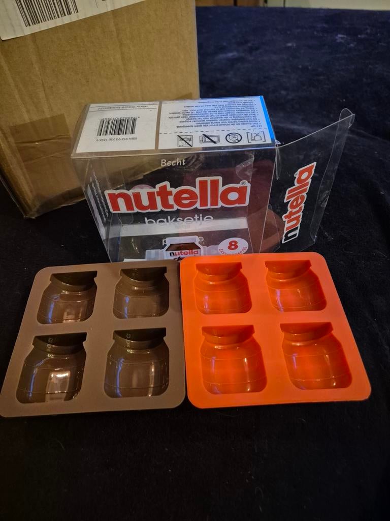 Nutella 2 vormpjes, Ophalen of Verzenden