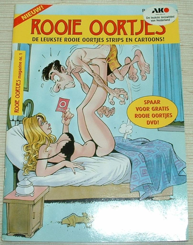 rooie oortjes mini magazine nr 1, Livres, BD, Enlèvement ou Envoi, Une BD, Comme neuf, Diverse Auteurs
