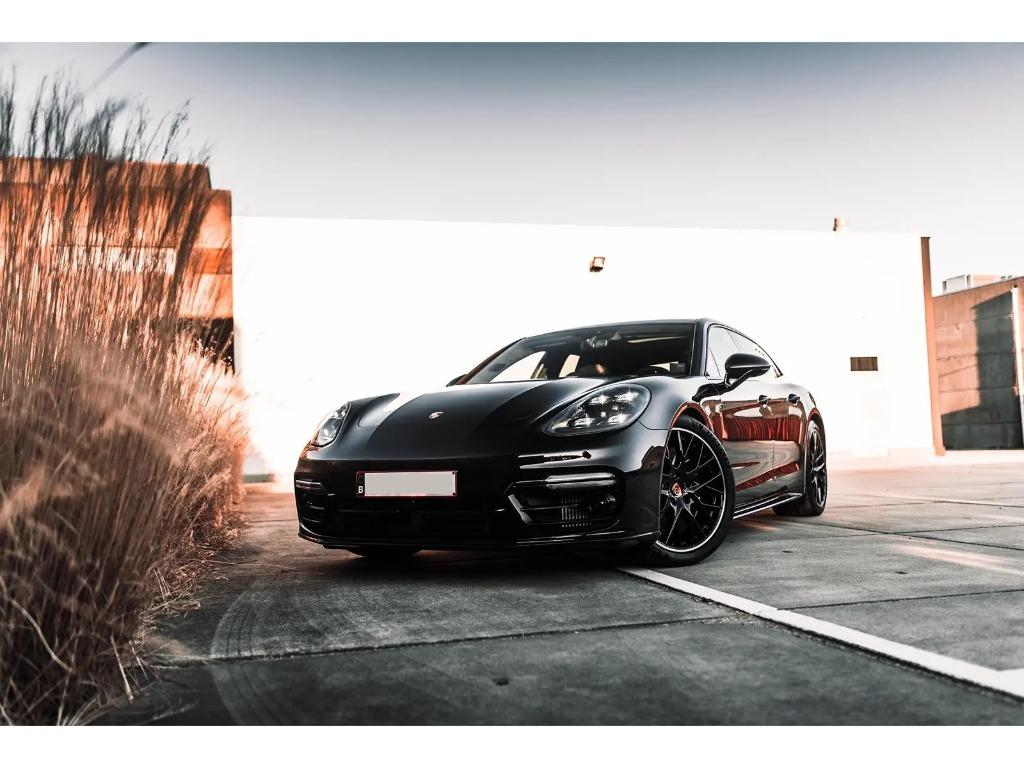 Zeer mooie Porsche Panamera Turbo S E-Hybrid Sport Turismo, Auto's, Porsche, Automaat, Zwart, Leder, Vierwielaandrijving