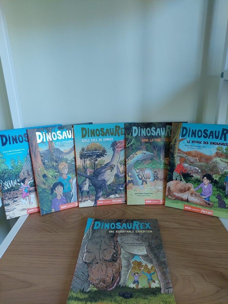 Lot de 6 livres Dinosaurex de Auzou romans. Neuf, Livres, Enlèvement ou Envoi, Neuf