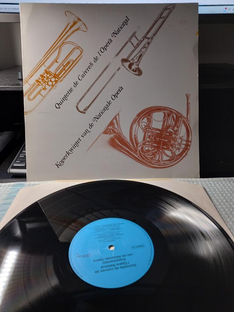 Quintette De Cuivres De L'Opéra - Lp, 12 pouces, Baroque, Enlèvement ou Envoi, Comme neuf