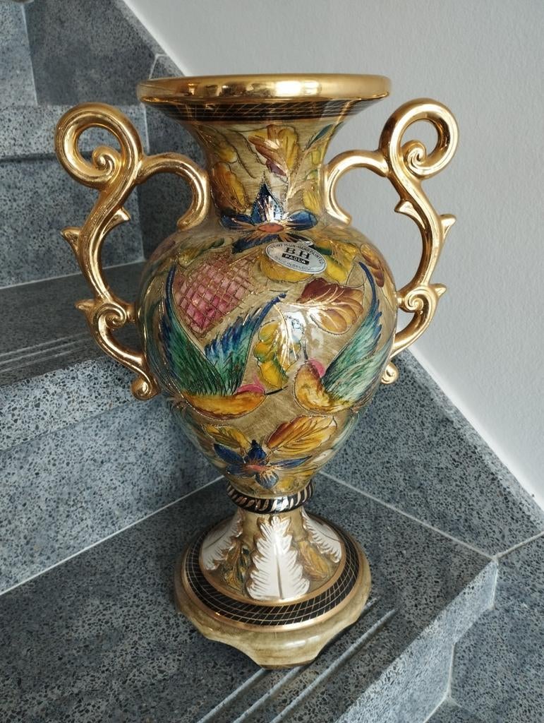 Vaas multicolor, Ophalen of Verzenden