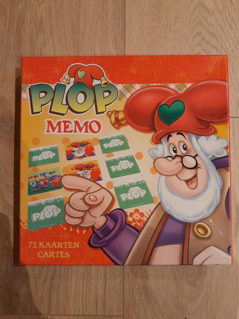 Plop memo spel, Hobby en Vrije tijd, Ophalen of Verzenden, Gebruikt