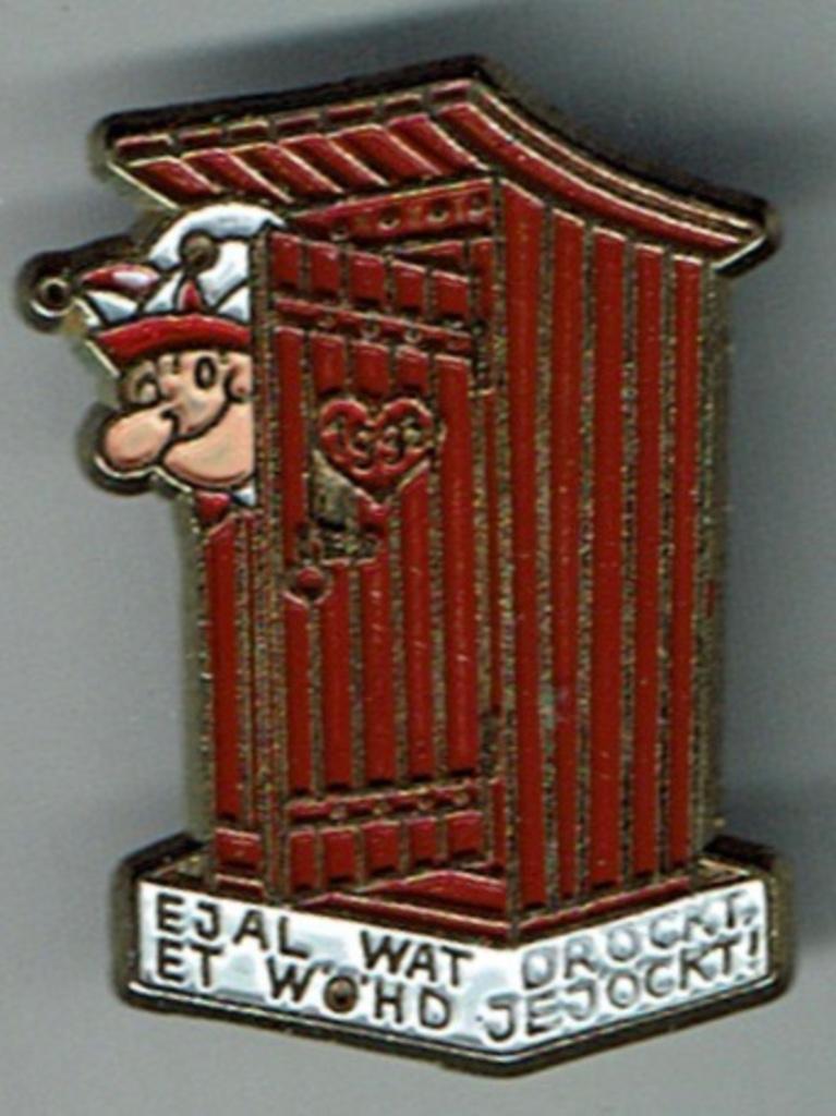 carnaval 1993 Allemagne toilette, Envoi, Comme neuf, Autres sujets/thèmes, Insigne ou Pin's