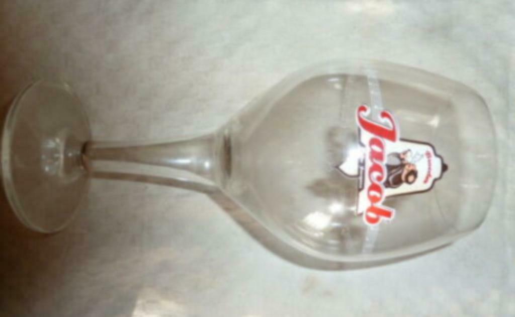 # bier glas BROEDER JACOB 33cl M10, Verzamelen, Ophalen of Verzenden, Nieuw, Bierglas