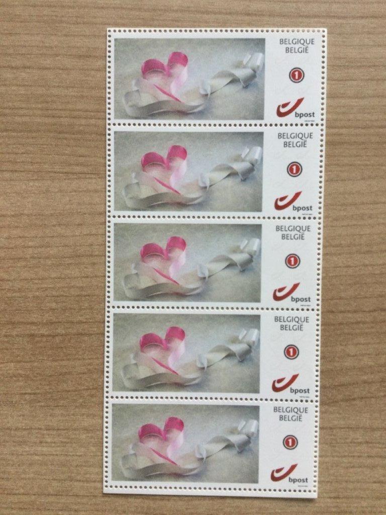 happy love 1, Ophalen of Verzenden, Postfris, Postfris