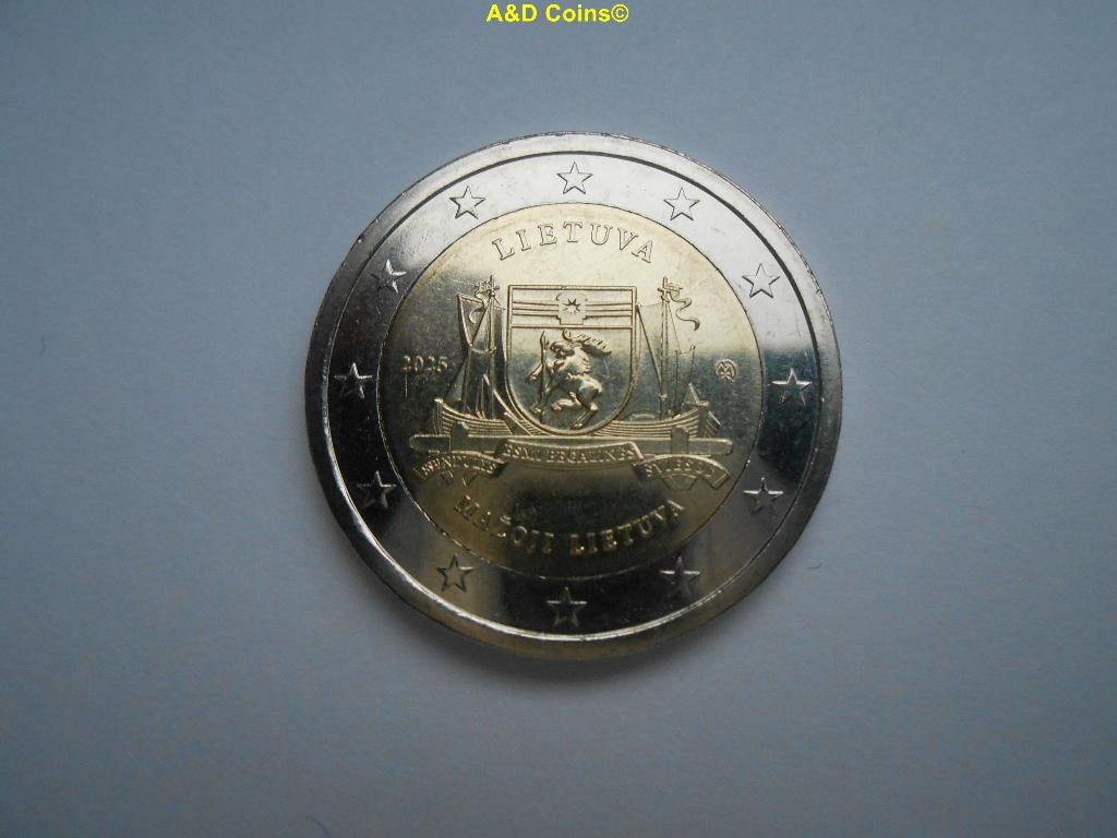 Litouwen 2 Euro cc 2025, Ophalen of Verzenden, Overige landen, 2 euro, Losse munt